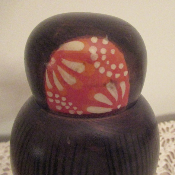 Authentic Tomio Accents Kokeshi Doll - Picture 5 of 7